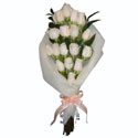 Bouquet из Гран При и белых роз