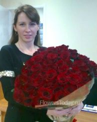 Букет роз Гран-При (51 роза) Букет роз Гран-При (51 роза)