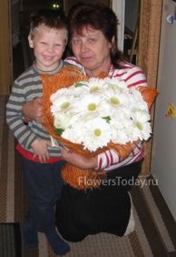 Розы, гербера, хризантемы Розы, гербера, хризантемы