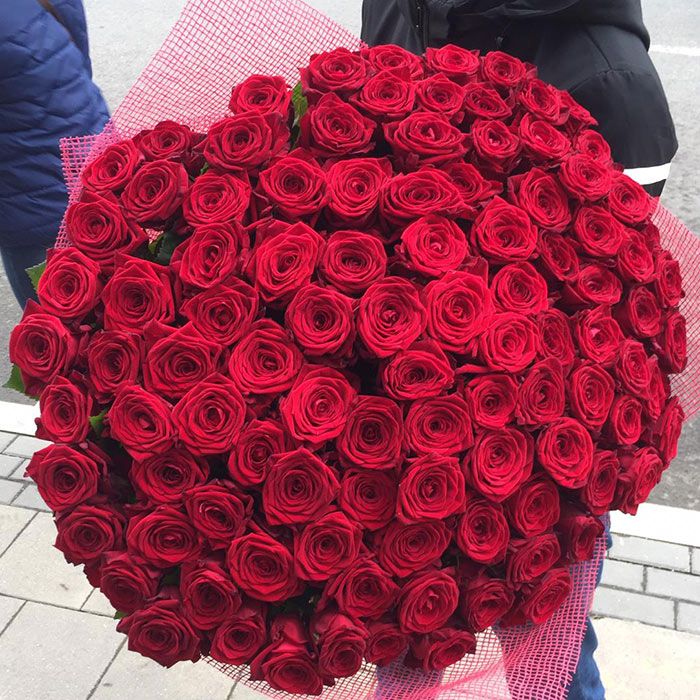 Купить розы в курске. 101 Розы Кыргызстане.