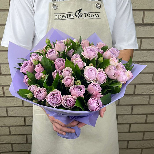 Пионовидные кустовые розы