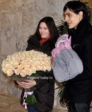 101 кремовая роза