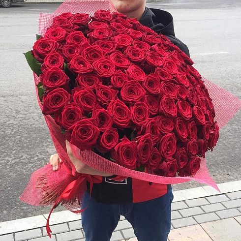 Букет из 101 розы