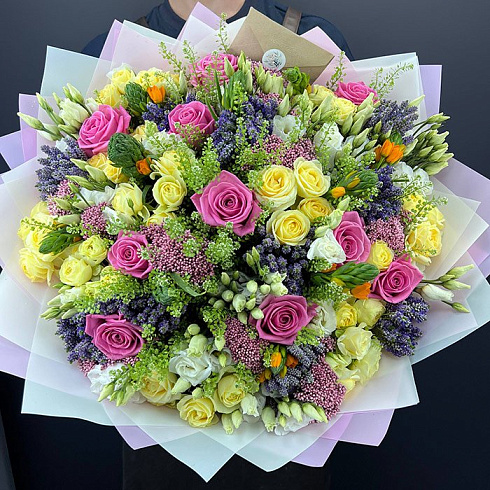 Летний букет из экзотики