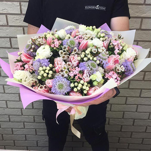 Изысканный букет из экзотики