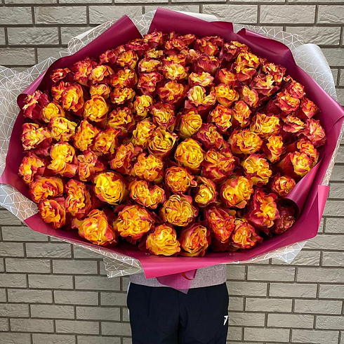 Огненные розы