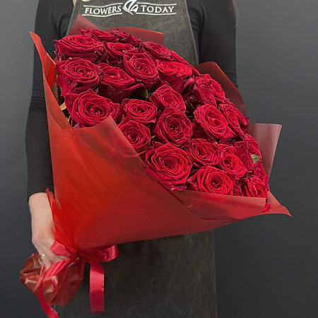 29 красных роз