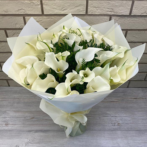 29 белых калл