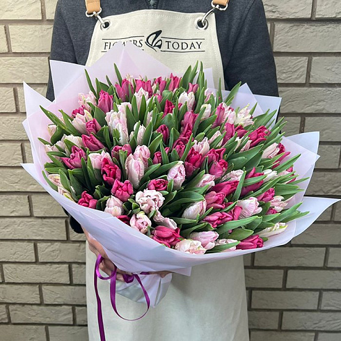 Тюльпаны микс