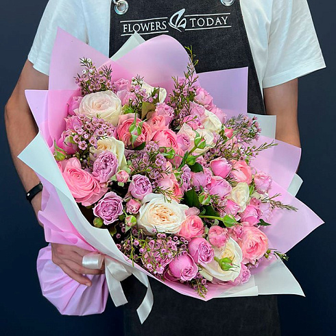 Ранункулюсы, пионовидные и кустовые розы