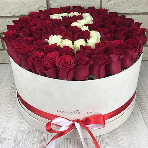 Цифры и буквы в бархатной коробке