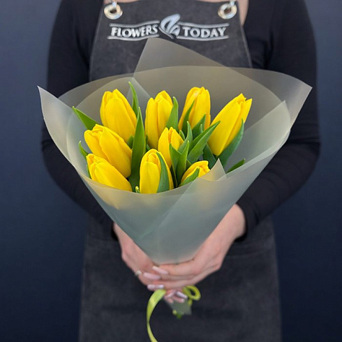 Желтые тюльпаны