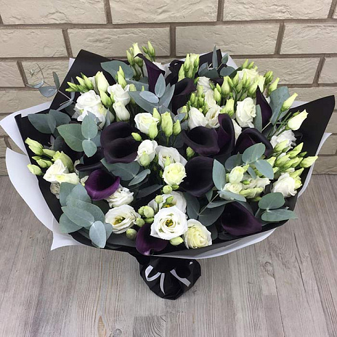 Каллы и эустомы