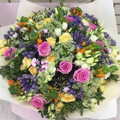 Летний букет из экзотики