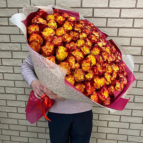 Огненные розы