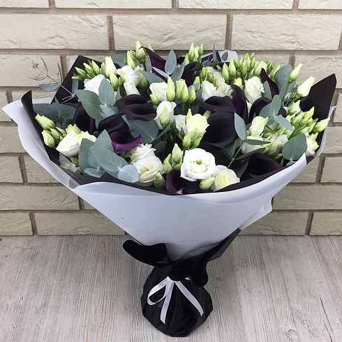 Каллы и эустомы