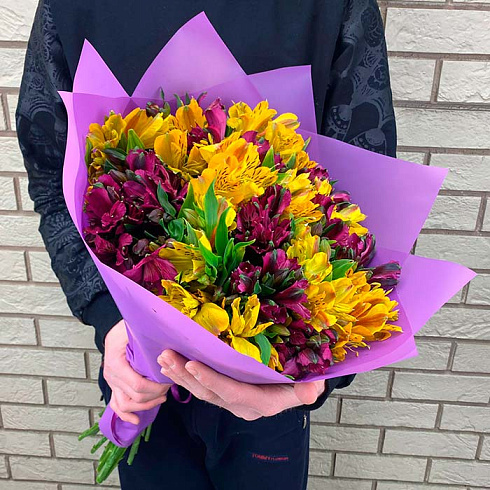 19 альстромерий микс