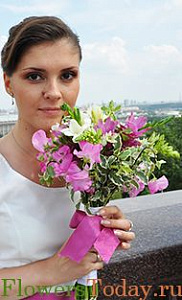 Свадебный букет. Фрезии Свадебный букет. Фрезии