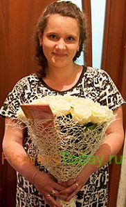 Букет белых роз Букет белых роз